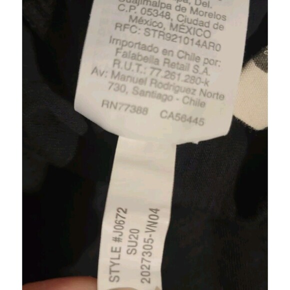 Madewell Tank Top Womens Size Small S Black Slit Sides Minimalist Capsule - Picture 4 of 7